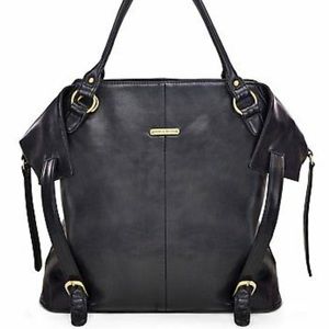 Timi & Leslie large leather diaper bag
